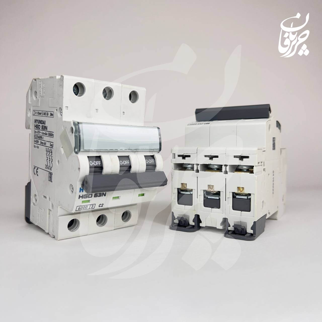 کلید مینیاتوری سه پل 2 آمپر هیوندای